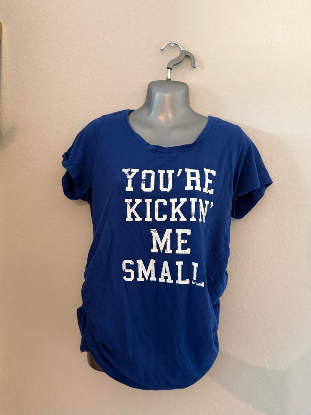 Motherhood Maternity Navy Blue Graphic Tee